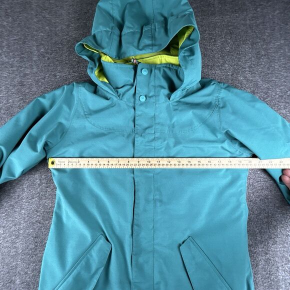 Burton Elodie Jacket Teen Girls Sz 18 XL Turquoise Dryride Snowboard Ski Winter - Picture 10 of 12